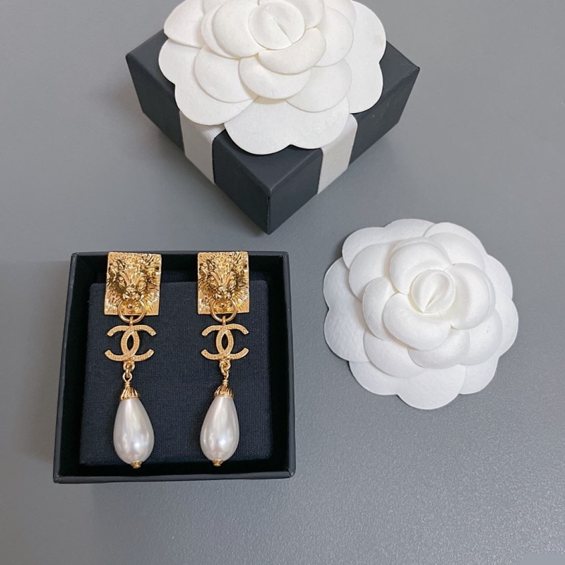 Ch*el earrings